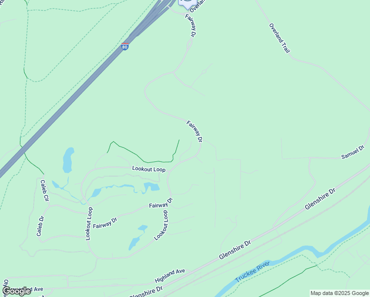 map of restaurants, bars, coffee shops, grocery stores, and more near 12449 Villa Court in Truckee