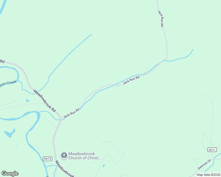 map of restaurants, bars, coffee shops, grocery stores, and more near 482 Jack Run Road in Meadowbrook