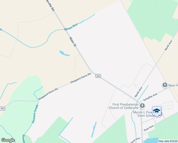 map of restaurants, bars, coffee shops, grocery stores, and more near 2 Sheppard Davis Road in Lawrence