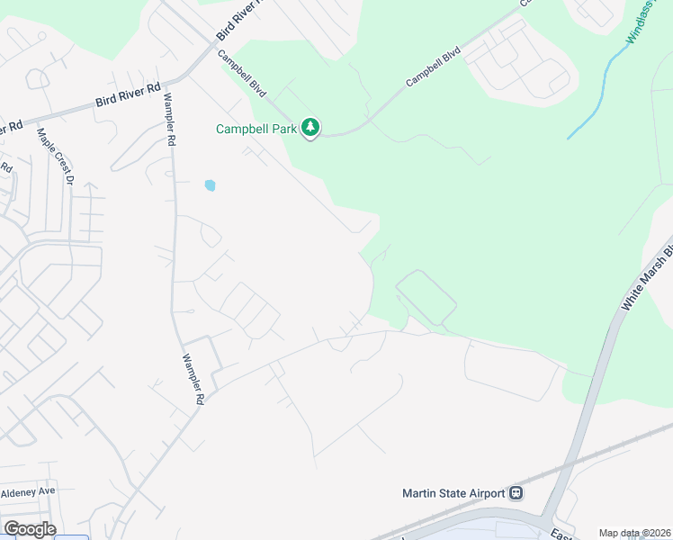 map of restaurants, bars, coffee shops, grocery stores, and more near 820 Gladway Road in Middle River