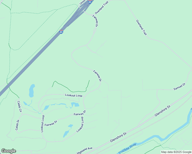 map of restaurants, bars, coffee shops, grocery stores, and more near 12508 Villa Court in Truckee