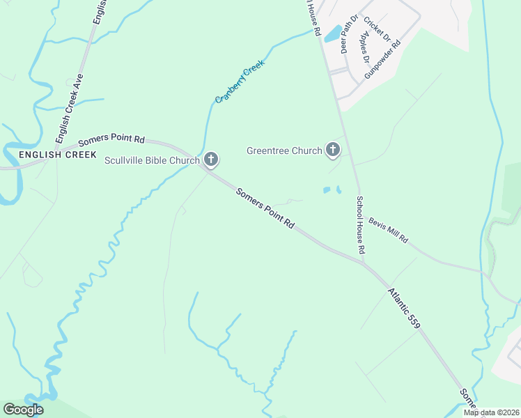 map of restaurants, bars, coffee shops, grocery stores, and more near 1567 Somers Point Road in Egg Harbor Township