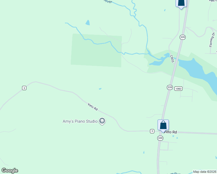 map of restaurants, bars, coffee shops, grocery stores, and more near 4801 Veto Road in Vincent