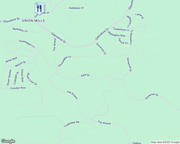 map of restaurants, bars, coffee shops, grocery stores, and more near 15522 Kent Drive in Truckee