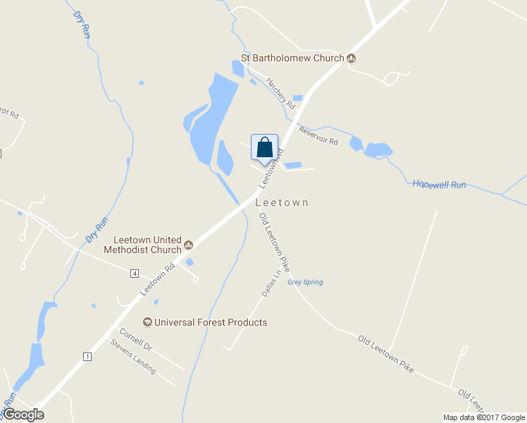 map of restaurants, bars, coffee shops, grocery stores, and more near 57 Old Leetown Pike in Kearneysville