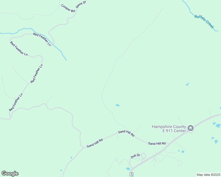 map of restaurants, bars, coffee shops, grocery stores, and more near 374 Farm View Lane in Romney