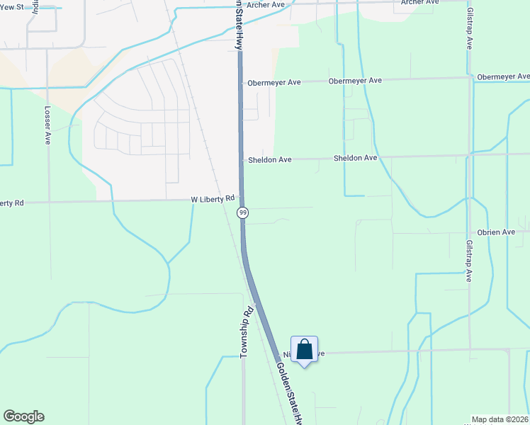 map of restaurants, bars, coffee shops, grocery stores, and more near 30 Hollis Lane in Gridley