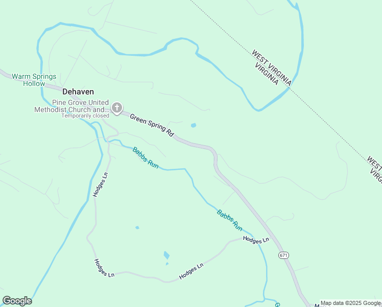 map of restaurants, bars, coffee shops, grocery stores, and more near 2601 Green Spring Road in Winchester