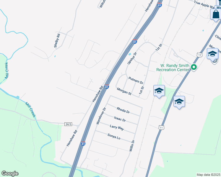 map of restaurants, bars, coffee shops, grocery stores, and more near 140 Morgan Street in Inwood