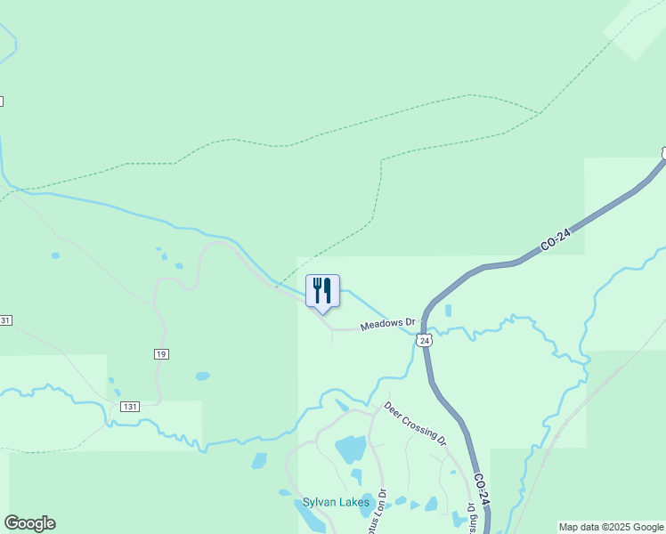 map of restaurants, bars, coffee shops, grocery stores, and more near 68 Bluff Drive in Leadville
