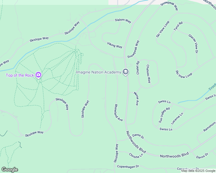 map of restaurants, bars, coffee shops, grocery stores, and more near 13271 Ski Slope Way in Truckee