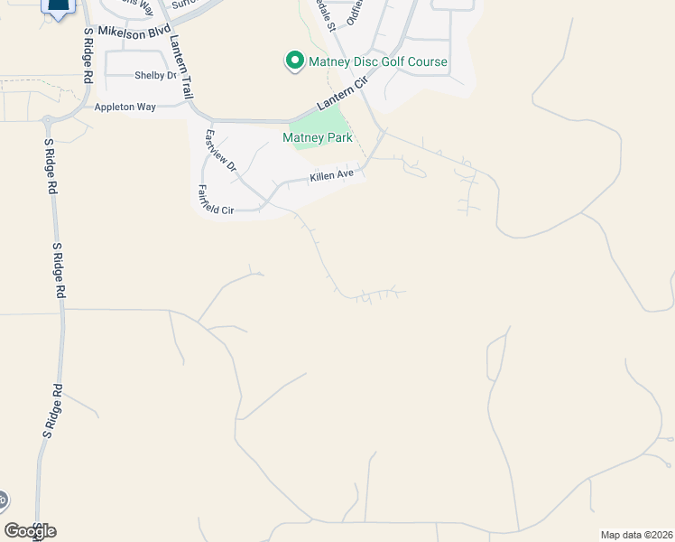 map of restaurants, bars, coffee shops, grocery stores, and more near 2532 Eastview Drive in Castle Rock