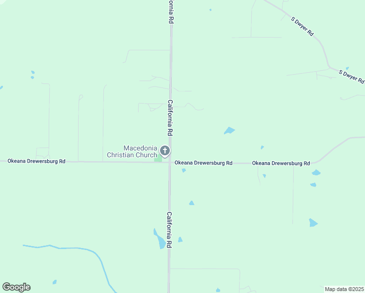 map of restaurants, bars, coffee shops, grocery stores, and more near in Okeana