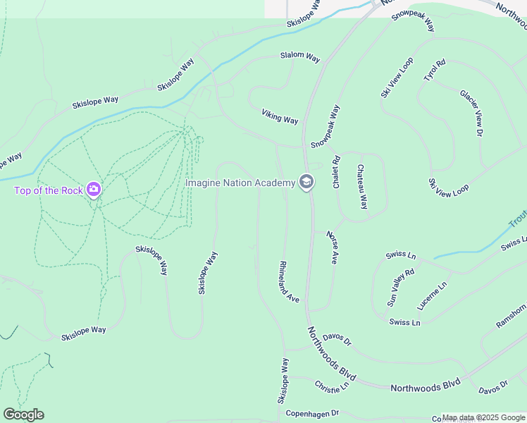 map of restaurants, bars, coffee shops, grocery stores, and more near 13271 Ski Slope Way in Truckee