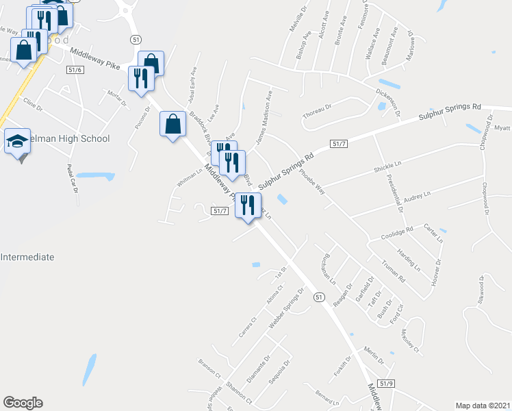 map of restaurants, bars, coffee shops, grocery stores, and more near 33 Genesis Drive in Inwood