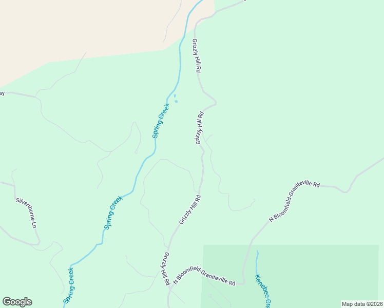 map of restaurants, bars, coffee shops, grocery stores, and more near 14550 Grizzly Hill Road in Nevada City