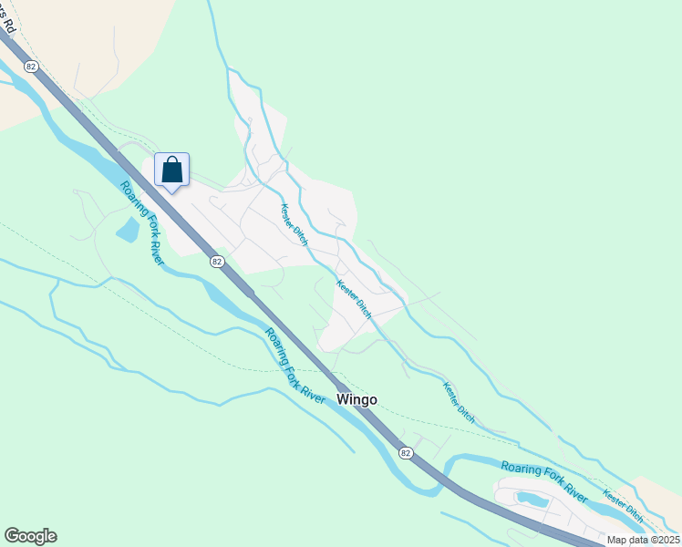 map of restaurants, bars, coffee shops, grocery stores, and more near 548 Holland Hills Road in Basalt