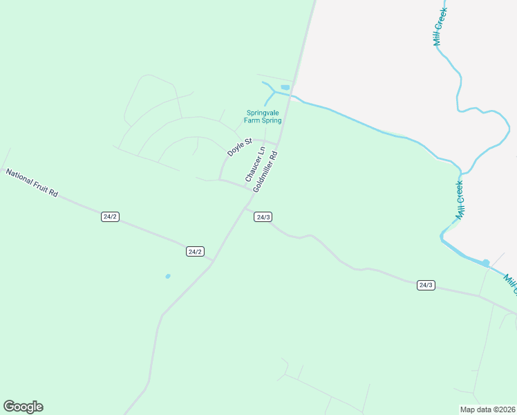 map of restaurants, bars, coffee shops, grocery stores, and more near 1057 Goldmiller Road in Gerrardstown