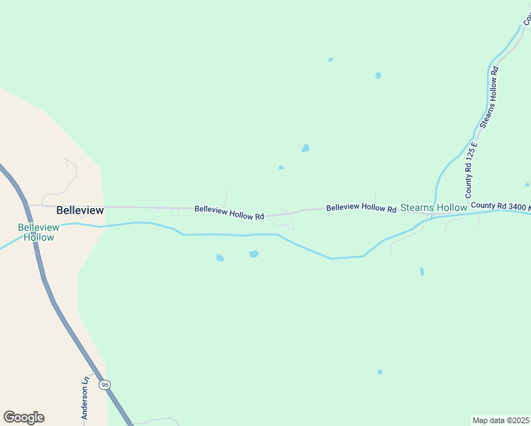 map of restaurants, bars, coffee shops, grocery stores, and more near Belleview Hollow Road in Nebo