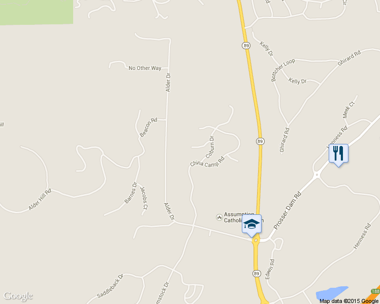 map of restaurants, bars, coffee shops, grocery stores, and more near 10801 Labelle Court in Truckee