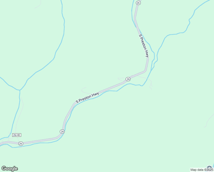 map of restaurants, bars, coffee shops, grocery stores, and more near 2365 South Preston Highway in Tunnelton