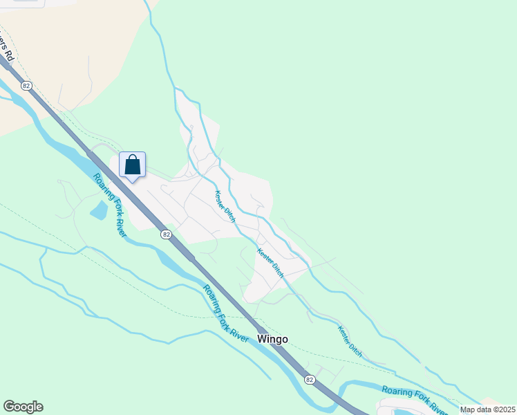 map of restaurants, bars, coffee shops, grocery stores, and more near 550 Boothe Lane in Basalt