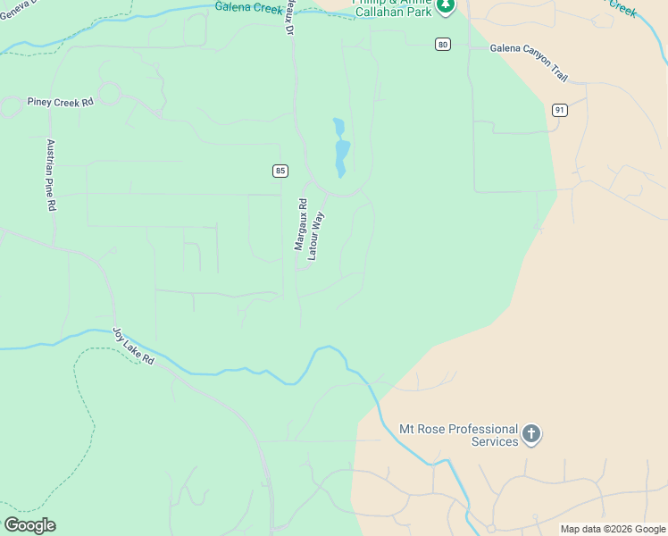 map of restaurants, bars, coffee shops, grocery stores, and more near 20660 Latour Way in Reno