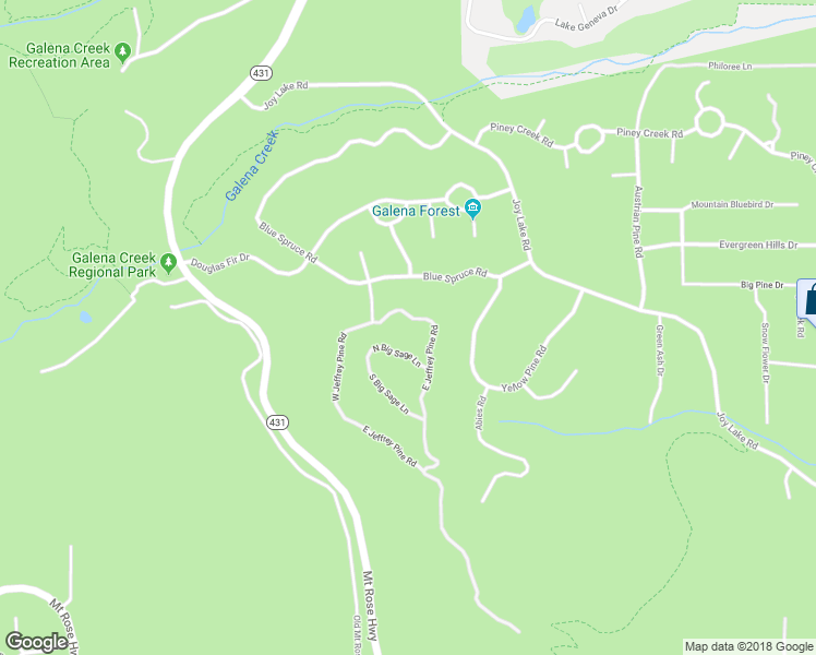 map of restaurants, bars, coffee shops, grocery stores, and more near 302 East Jeffrey Pine Road in Reno