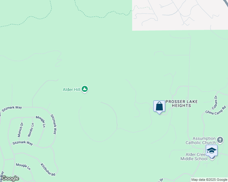 map of restaurants, bars, coffee shops, grocery stores, and more near 11109 Beacon Road in Truckee