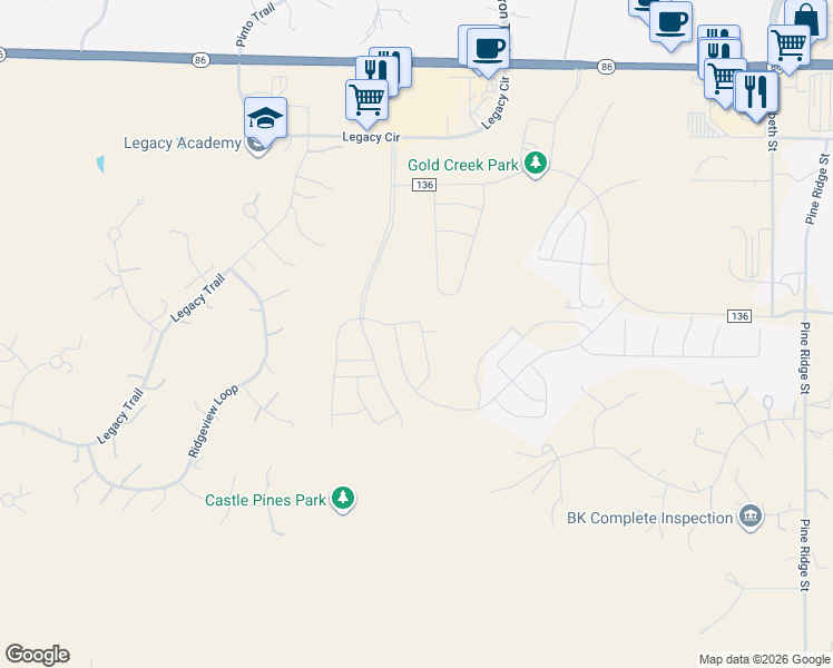 map of restaurants, bars, coffee shops, grocery stores, and more near 1252 Black Haw Street in Elizabeth