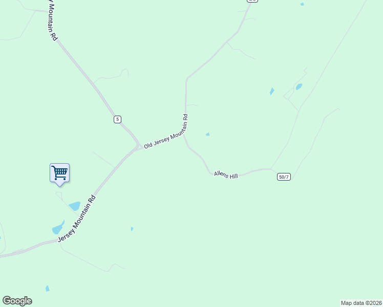 map of restaurants, bars, coffee shops, grocery stores, and more near Allens Hill in Romney