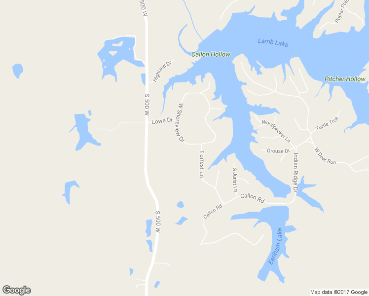 map of restaurants, bars, coffee shops, grocery stores, and more near 8160 South Shoreview Drive in Trafalgar