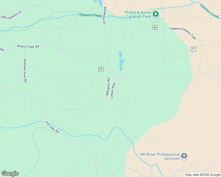 map of restaurants, bars, coffee shops, grocery stores, and more near 20580 Latour Way in Reno