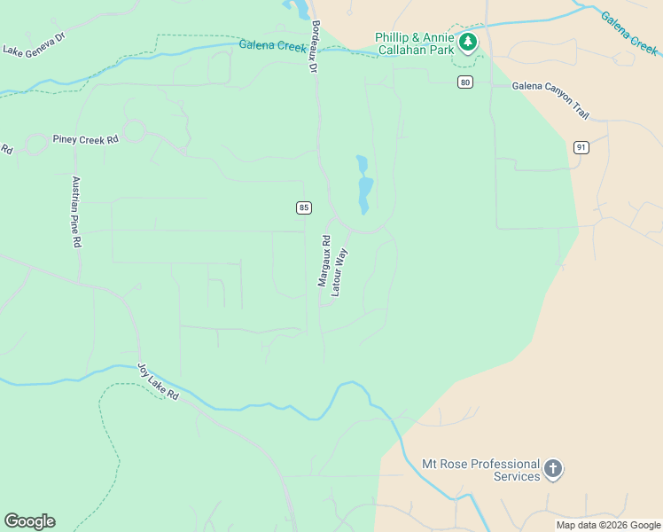 map of restaurants, bars, coffee shops, grocery stores, and more near 20580 Latour Way in Reno