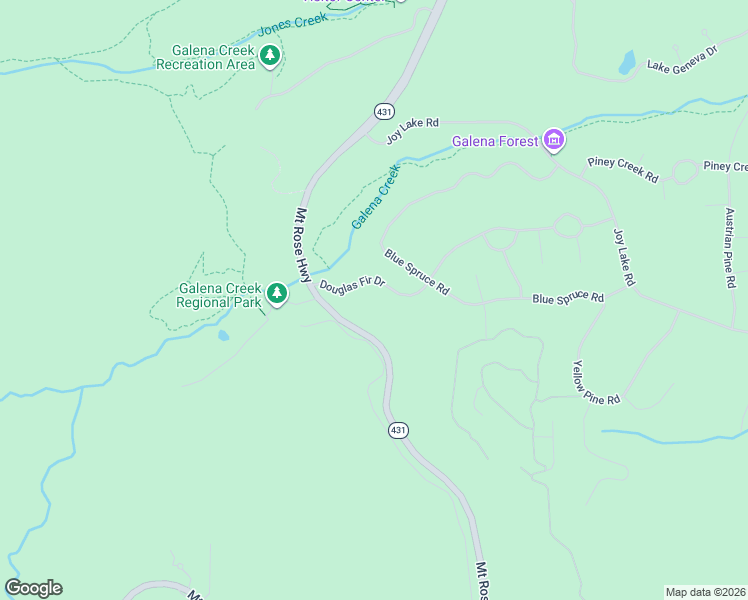 map of restaurants, bars, coffee shops, grocery stores, and more near 1105 Douglas Fir Drive in Reno
