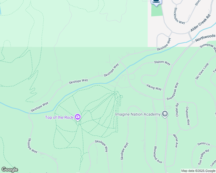 map of restaurants, bars, coffee shops, grocery stores, and more near 11565 Snowpeak Way in Truckee