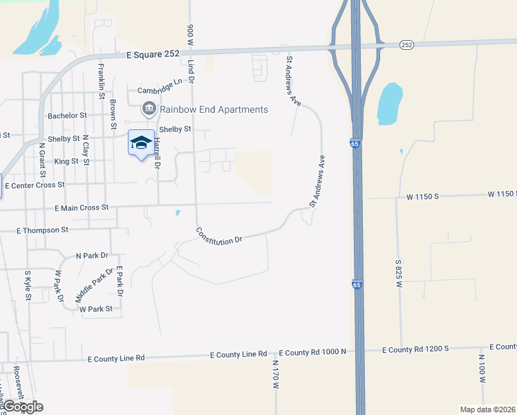 map of restaurants, bars, coffee shops, grocery stores, and more near 1137 Edinburgh Street in Edinburgh