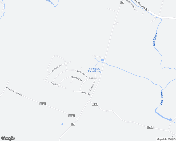 map of restaurants, bars, coffee shops, grocery stores, and more near 62 Salinger Ct in Gerrardstown