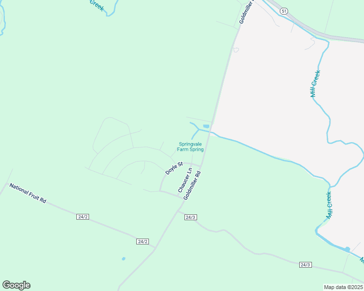 map of restaurants, bars, coffee shops, grocery stores, and more near 62 Salinger Ct in Gerrardstown