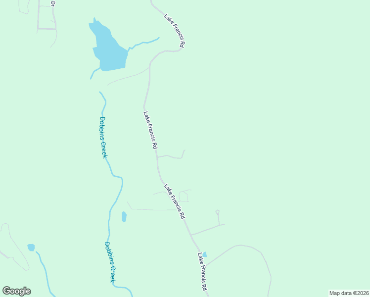 map of restaurants, bars, coffee shops, grocery stores, and more near 13467 Lake Frances Road in Dobbins