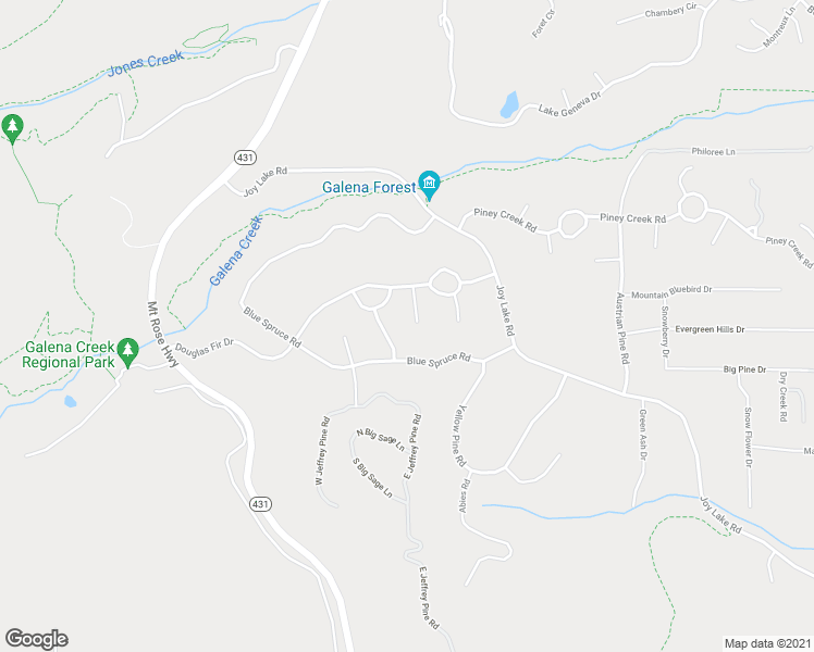 map of restaurants, bars, coffee shops, grocery stores, and more near 300 Mugo Pine Circle in Reno