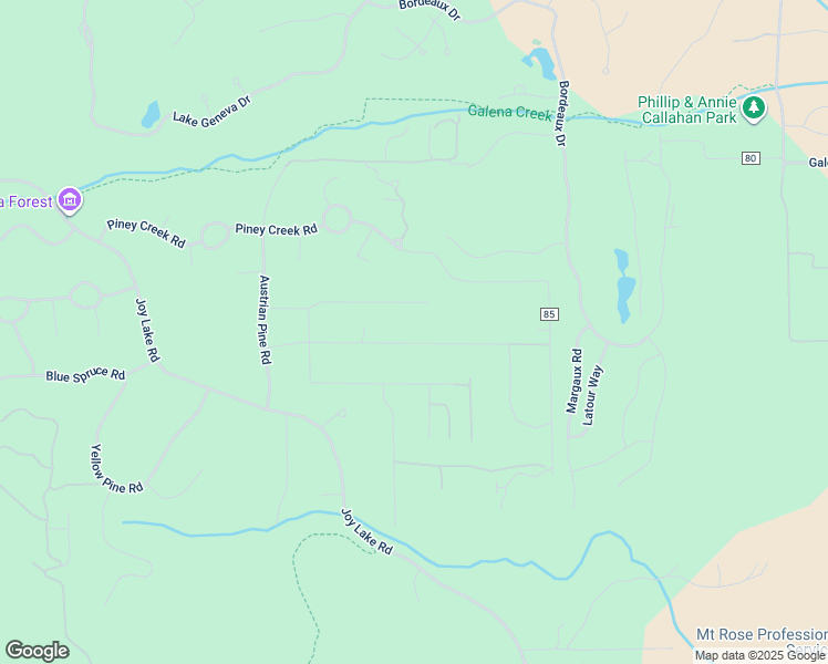 map of restaurants, bars, coffee shops, grocery stores, and more near 16815 Evergreen Hills Drive in Reno