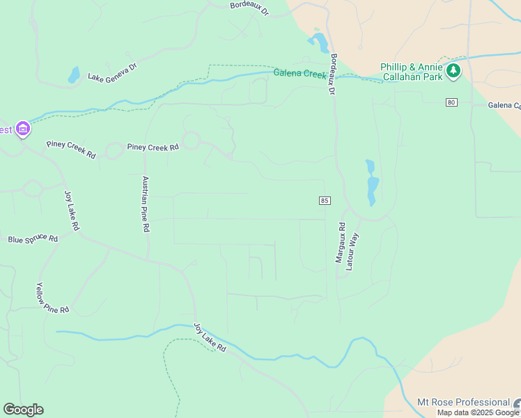 map of restaurants, bars, coffee shops, grocery stores, and more near 16795 Evergreen Hills Drive in Reno