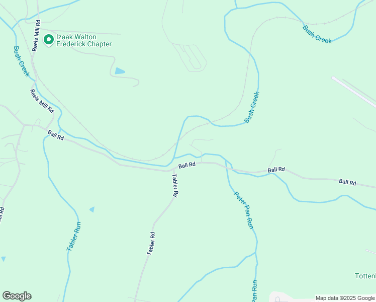 map of restaurants, bars, coffee shops, grocery stores, and more near 8730 Ball Road in Ijamsville