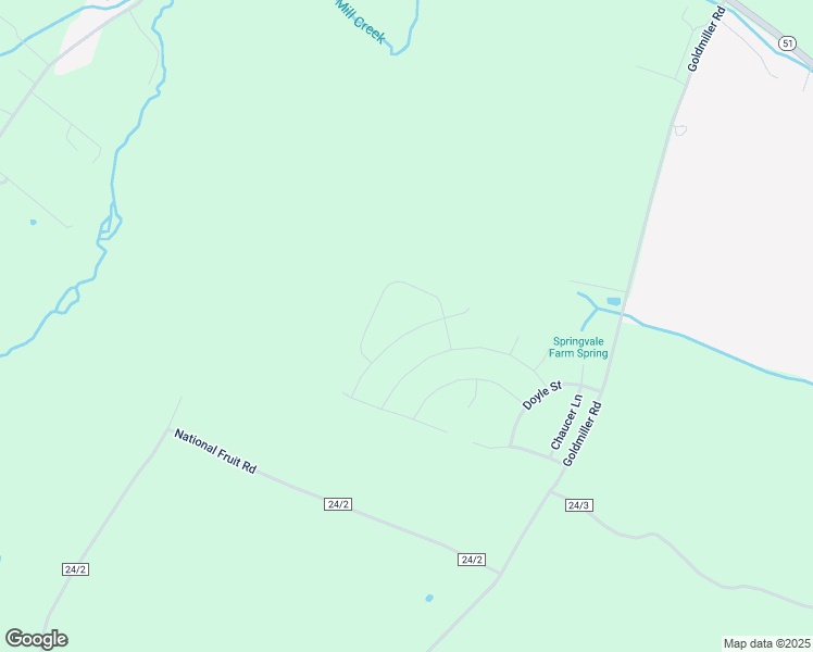 map of restaurants, bars, coffee shops, grocery stores, and more near 132 RR 1 in Gerrardstown