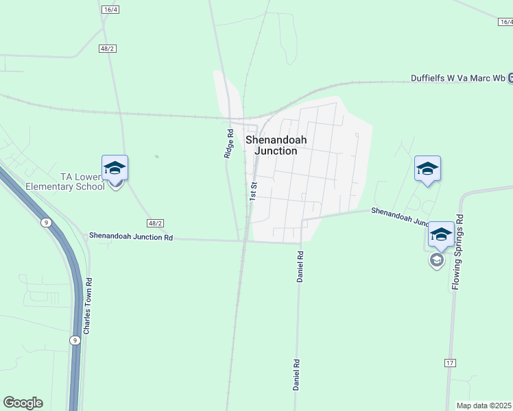 map of restaurants, bars, coffee shops, grocery stores, and more near 14236 Forsythe Road in Sykesville