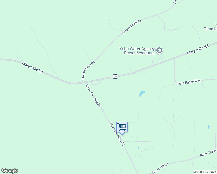 map of restaurants, bars, coffee shops, grocery stores, and more near 8712 Marysville Road in Oregon House