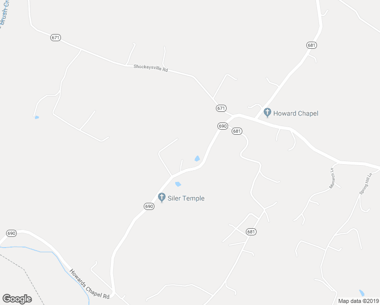 map of restaurants, bars, coffee shops, grocery stores, and more near 290 Howards Chapel Road in Winchester