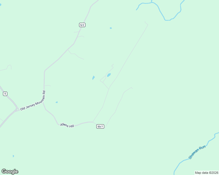 map of restaurants, bars, coffee shops, grocery stores, and more near County Route 50/7 in Springfield