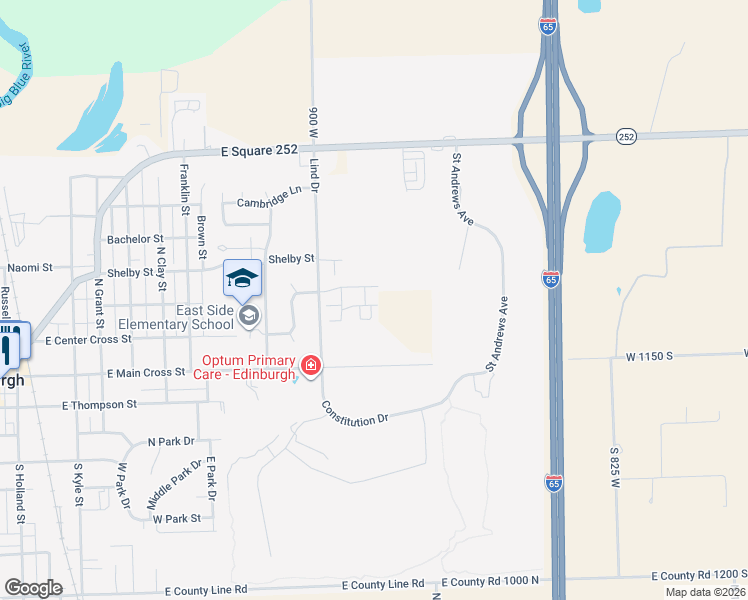 map of restaurants, bars, coffee shops, grocery stores, and more near 604 Hammond Drive in Edinburgh